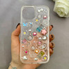 قاب گوشی iPhone 13 - iPhone 14 آیفون اورجینال Hard شفاف رزینی برجسته استیکری کیوت کد 113482
