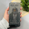 گلس گوشی iPhone 17 Pro Max آیفون شیشه ای Big Arc بیگ آرک سری حریم شخصی Privacy ESD Glass فول کاور اورجینال کد 96397