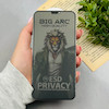 گلس گوشی iPhone XR - iPhone 11 آیفون شیشه ای Big Arc بیگ آرک سری حریم شخصی Privacy ESD Glass فول کاور اورجینال کد 96399