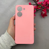 قاب گوشی Poco X7 Pro شیائومی سیلیکونی ژله ای PC برند SPIGEN اسپیگن صورتی کد 96436