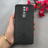قاب گوشی Redmi Note 8 Pro شیائومی اورجینال برند BURBERRY 2026 طرح دوخت HARD چرمی محافظ لنزدار مشکی کد 96444