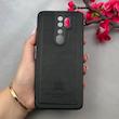 قاب گوشی Redmi Note 8 Pro شیائومی اورجینال برند BURBERRY 2026 طرح دوخت HARD چرمی محافظ لنزدار مشکی کد 96444