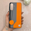 قاب گوشی Galaxy A17 سامسونگ اورجینال Protection Case چرمی سخت HARD لوگو فلزی لنز برجسته اسپرت کد 113678