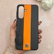قاب گوشی Galaxy A17 سامسونگ اورجینال Protection Case چرمی سخت HARD لوگو فلزی لنز برجسته اسپرت کد 113679