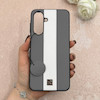 قاب گوشی Galaxy A17 سامسونگ اورجینال Protection Case چرمی سخت HARD لوگو فلزی لنز برجسته اسپرت کد 113681