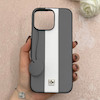 قاب گوشی iPhone 16 Pro Max آیفون اورجینال Protection Case چرمی سخت HARD لوگو فلزی لنز برجسته اسپرت کد 113698