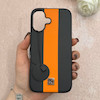 قاب گوشی iPhone 16 آیفون اورجینال Protection Case چرمی سخت HARD لوگو فلزی لنز برجسته اسپرت کد 113704
