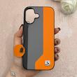 قاب گوشی iPhone 17 آیفون اورجینال Protection Case چرمی سخت HARD لوگو فلزی لنز برجسته اسپرت کد 113713