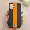 قاب گوشی iPhone 17 آیفون اورجینال Protection Case چرمی سخت HARD لوگو فلزی لنز برجسته اسپرت کد 113714