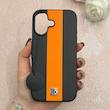 قاب گوشی iPhone 17 آیفون اورجینال Protection Case چرمی سخت HARD لوگو فلزی لنز برجسته اسپرت کد 113714