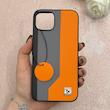 قاب گوشی iPhone 13 - iPhone 14 آیفون اورجینال Protection Case چرمی سخت HARD لوگو فلزی لنز برجسته اسپرت کد 113719