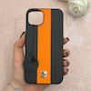 قاب گوشی iPhone 13 - iPhone 14 آیفون اورجینال Protection Case چرمی سخت HARD لوگو فلزی لنز برجسته اسپرت کد 113720