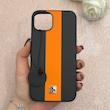 قاب گوشی iPhone 13 - iPhone 14 آیفون اورجینال Protection Case چرمی سخت HARD لوگو فلزی لنز برجسته اسپرت کد 113720