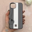 قاب گوشی iPhone 13 - iPhone 14 آیفون اورجینال Protection Case چرمی سخت HARD لوگو فلزی لنز برجسته اسپرت کد 113722