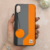 قاب گوشی iPhone X - iPhone XS آیفون اورجینال Protection Case چرمی سخت HARD لوگو فلزی لنز برجسته اسپرت کد 113725