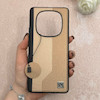 قاب گوشی Redmi Note 14 Pro 4G شیائومی اورجینال Protection Case چرمی سخت HARD لوگو فلزی لنز برجسته اسپرت کد 113731