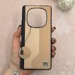 قاب گوشی Redmi Note 14 Pro 4G شیائومی اورجینال Protection Case چرمی سخت HARD لوگو فلزی لنز برجسته اسپرت کد 113731