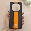 قاب گوشی Redmi Note 14 Pro 4G شیائومی اورجینال Protection Case چرمی سخت HARD لوگو فلزی لنز برجسته اسپرت کد 113734