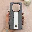 قاب گوشی Redmi Note 14 Pro 4G شیائومی اورجینال Protection Case چرمی سخت HARD لوگو فلزی لنز برجسته اسپرت کد 113736