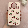 قاب گوشی Poco X3 NFC - Poco X3 Pro شیائومی سیلیکونی پاک کنی طرح آلبالو چری CHERRY کیوت برجسته کد 113447