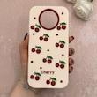 قاب گوشی Poco X3 NFC - Poco X3 Pro شیائومی سیلیکونی پاک کنی طرح آلبالو چری CHERRY کیوت برجسته کد 113447