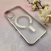 قاب گوشی iPhone 17 آیفون طلقی اورجینال Unique Case طرح مگ سیف مات بژ کد E10-114051