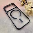 قاب گوشی iPhone 17 Pro آیفون طلقی اورجینال Unique Case طرح مگ سیف مات مشکی کد E10-114052