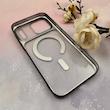 قاب گوشی iPhone 17 Pro Max آیفون طلقی اورجینال Unique Case طرح مگ سیف مات مشکی کد E10-114058