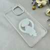 قاب گوشی Galaxy A07 سامسونگ اورجینال ژله ای شیشه ای شفاف طرح مگ سیف فانتزی کرومی دخترونه کد 116571