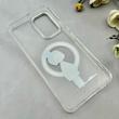 قاب گوشی Galaxy A53 سامسونگ اورجینال ژله ای شیشه ای شفاف طرح مگ سیف فانتزی کرومی دخترونه کد 116710