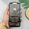 گلس iPhone 14 Pro آیفون شیشه ای آرمور ARMOR سری فلایر FLAYR PEEL OFF الماس Diamonds اورجینال کد 96490