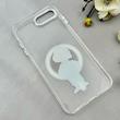 قاب گوشی iPhone 7 Plus - iPhone 8 Plus آیفون اورجینال ژله ای شیشه ای شفاف طرح مگ سیف فانتزی کرومی پسرونه کد 116841
