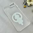 قاب گوشی iPhone 7 Plus - iPhone 8 Plus آیفون اورجینال ژله ای شیشه ای شفاف طرح مگ سیف فانتزی کرومی دخترونه کد 116848