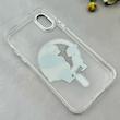 قاب گوشی iPhone X - iPhone XS آیفون اورجینال ژله ای شیشه ای شفاف طرح مگ سیف فانتزی کرومی دخترونه کد 116878