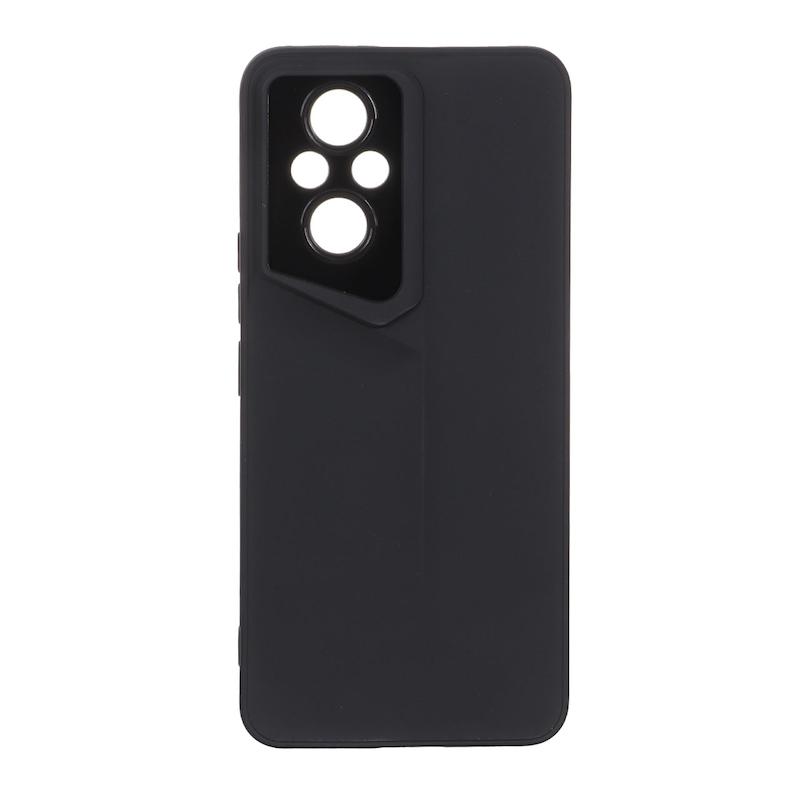 قاب گوشی Honor 200 آنر سری Porsche Design سیلیکونی ژله ای محافظ لنز دار مشکی کد 117311