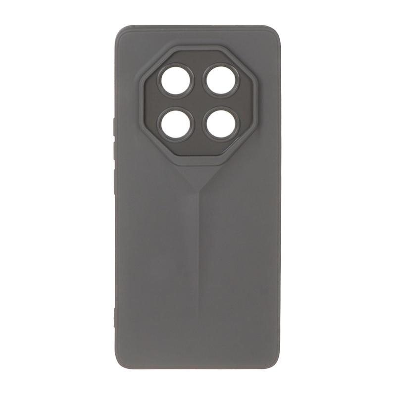 قاب گوشی Honor X9C آنر سری Porsche Design سیلیکونی ژله ای محافظ لنز دار طوسی کد 117315
