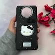 قاب گوشی Poco X3 NFC - Poco X3 Pro شیائومی لدرکیس عروسکی فانتزی سیلیکونی برجسته طرح چرمی کیتی Kitty مشکی کد 116490