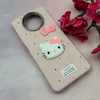 قاب گوشی Poco X3 NFC - Poco X3 Pro شیائومی لدرکیس عروسکی فانتزی سیلیکونی برجسته طرح چرمی کیتی Kitty صورتی کد 116492