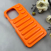 قاب گوشی Redmi Note 13 4G شیائومی پافر ژله ای ضدضربه ایربگ دار کپسولی شفاف نارنجی کد 116525