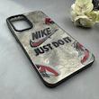 قاب گوشی Galaxy A56 سامسونگ فانتزی سخت Hard لیزری موج دار اسپرت NIKE کد 118015