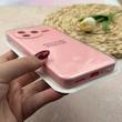 قاب گوشی Poco F7 Pro شیائومی سیلیکونی اورجینال پاک کنی درجه یک زیربسته محافظ لنزدار صورتی کد 118565