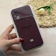قاب گوشی Poco M5 - Redmi 11 Prime 4G شیائومی سیلیکونی اورجینال پاک کنی درجه یک زیربسته محافظ لنزدار زرشکی کد 118570