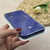 قاب گوشی Poco M5 - Redmi 11 Prime 4G شیائومی سیلیکونی اورجینال پاک کنی درجه یک زیربسته محافظ لنزدار بنفش تیره کد 118573
