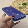 قاب گوشی Redmi 15 5G شیائومی سیلیکونی اورجینال پاک کنی درجه یک زیربسته محافظ لنزدار بنفش تیره کد 118595