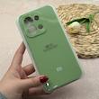 قاب گوشی Redmi 15C - Poco C85 شیائومی سیلیکونی اورجینال پاک کنی درجه یک زیربسته محافظ لنزدار سبز کد 118603