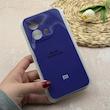 قاب گوشی Redmi 15C - Poco C85 شیائومی سیلیکونی اورجینال پاک کنی درجه یک زیربسته محافظ لنزدار بنفش تیره کد 118605