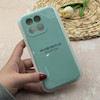 قاب گوشی Honor X5B - Honor X5B Plus آنر سیلیکونی اورجینال پاک کنی درجه یک زیربسته محافظ لنزدار سبزآبی کد 118671