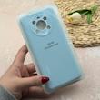 قاب گوشی Honor X9 4G آنر سیلیکونی اورجینال پاک کنی درجه یک زیربسته محافظ لنزدار آبی روشن کد 118696