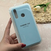 قاب گوشی Huawei Y6P هواوی سیلیکونی اورجینال پاک کنی درجه یک زیربسته محافظ لنزدار آبی روشن کد 118714