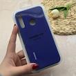 قاب گوشی Huawei Y7P هواوی سیلیکونی اورجینال پاک کنی درجه یک زیربسته محافظ لنزدار بنفش تیره کد 118724